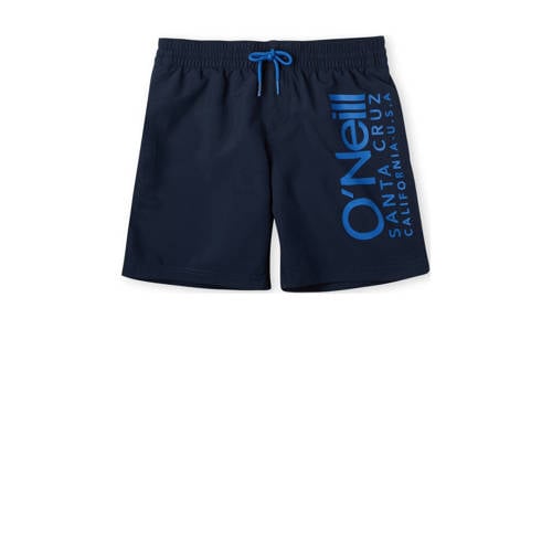 O'Neill zwemshort Cali donkerblauw Jongens Polyester Logo - 104