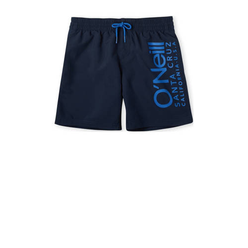 O'Neill zwemshort Cali donkerblauw Jongens Gerecycled polyester Logo
