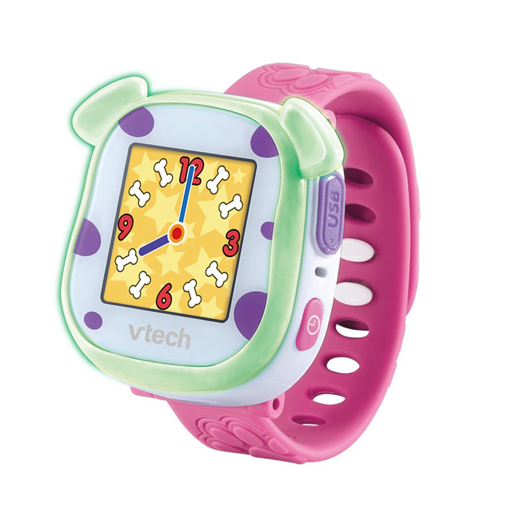 Kidiwatch Vtech Horloge Blauw VTech Kidi My First Kidiwatch Roze