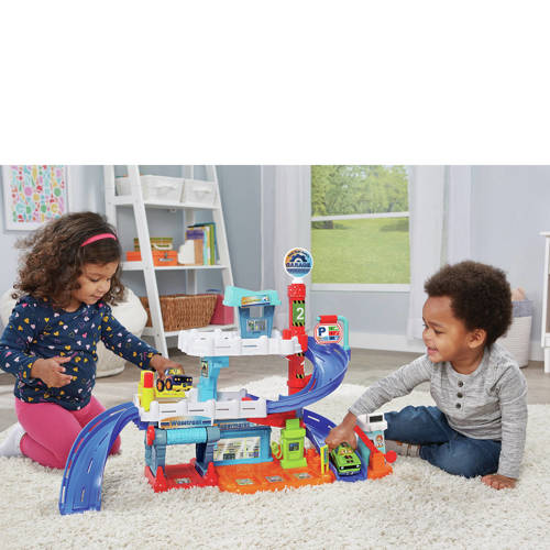 Vtech Toet Auto's Garage met Takelwagen Auto- speelset Multi