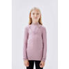 NAME IT KIDS ribgebreide top NKFNURI met kant oudroze