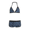 BEACHWAVE triangel bikini blauw/zwart