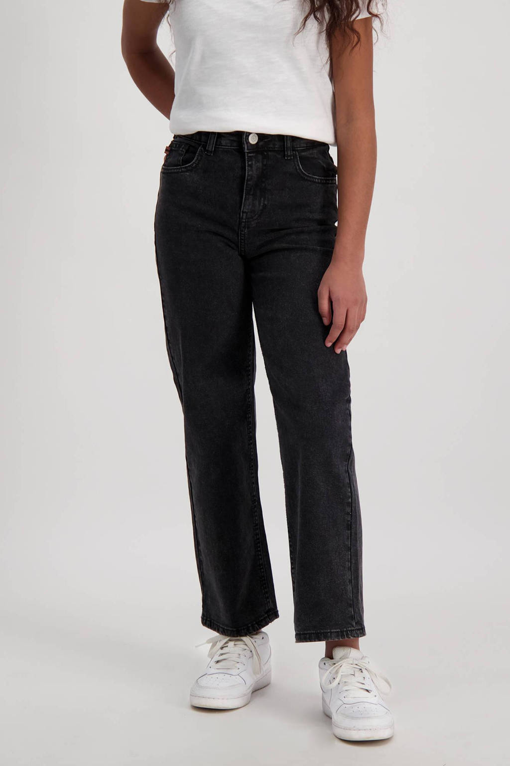 high waist loose fit jeans BRY black used