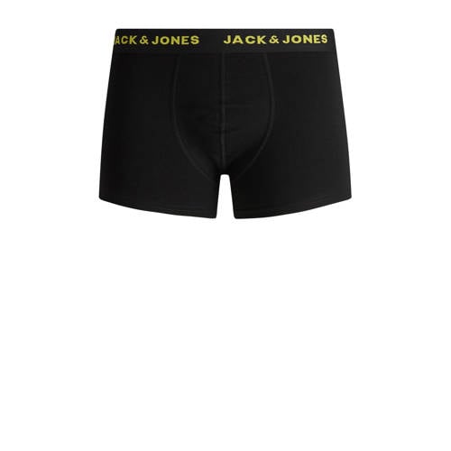JACK & JONES JUNIOR boxershort JACBASIC - set van 7 zwart Jongens Stretchkatoen