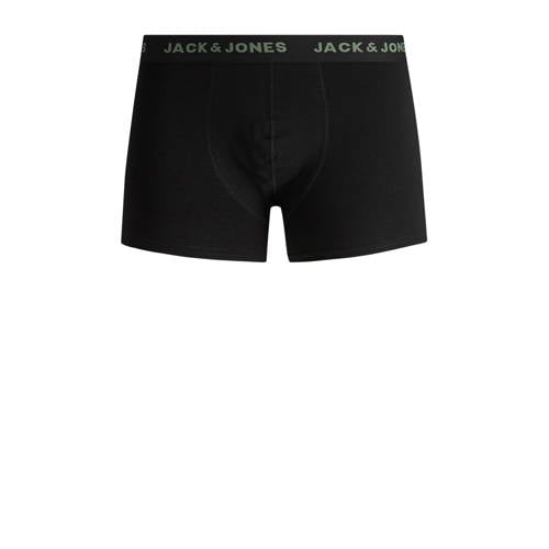 JACK & JONES JUNIOR boxershort JACBASIC - set van 7 zwart Jongens Stretchkatoen