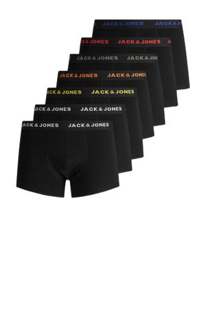   boxershort JACBASIC - set van 7 zwart