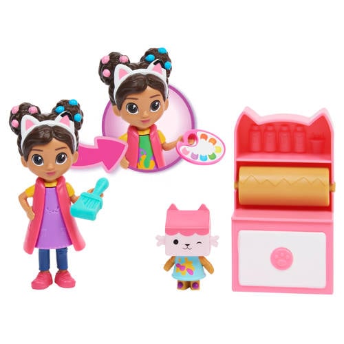 Gabby's Dollhouse Cat-tivity Pack Gabby's Art Studio Speelset
