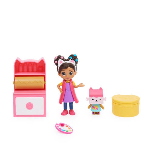 Gabby's Dollhouse Cat-tivity Pack - Gabby's Art Studio Speelset
