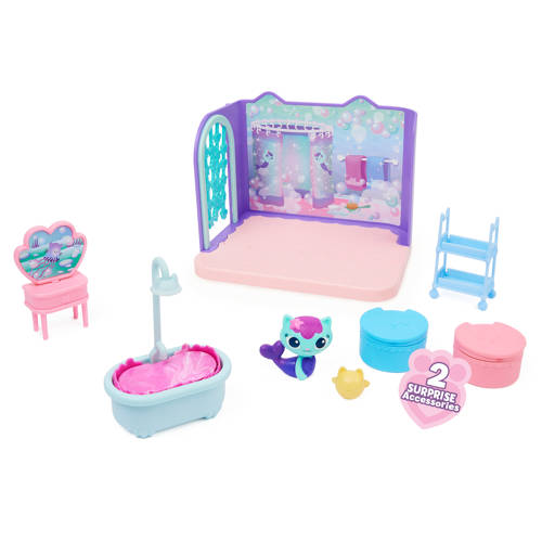 Gabby's Dollhouse Deluxe Room MerCat's Bathroom Speelset