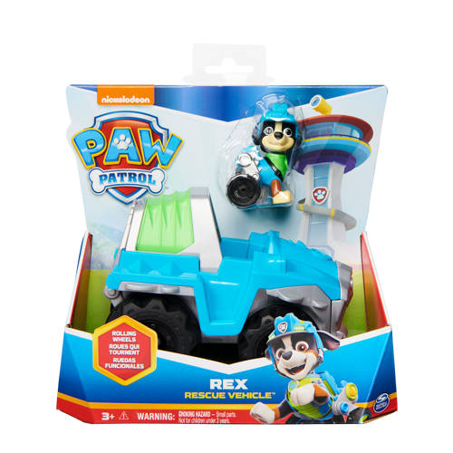 Paw Patrol Basic Vehicle Rex Speelvoertuig Multi