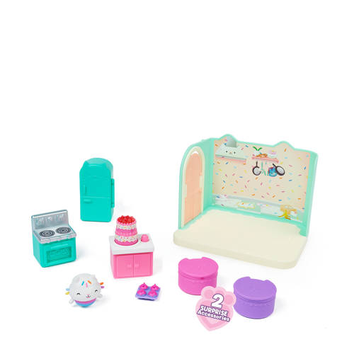 Gabby's Dollhouse Deluxe Room Cakey's Kitchen Speelset
