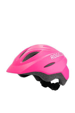Jr. fietshelm Start roze/zwart