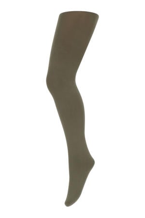 panty 100 denier olijfgroen