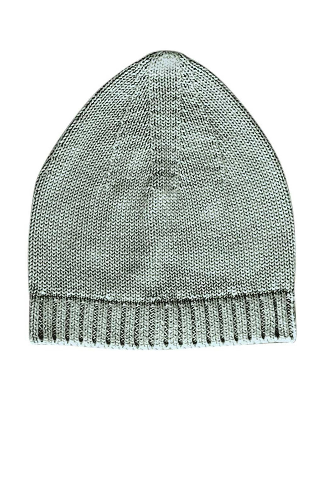 Witlof for kids gebreide muts cloudy mint
