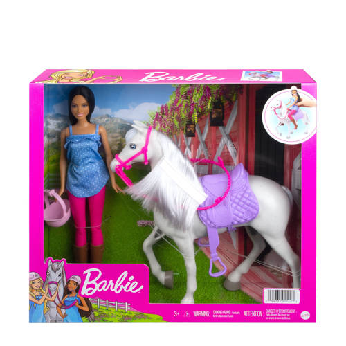 Barbie Basic Horse + -pop Modepop