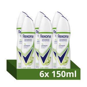 Aloë Vera anti-transpirant spray - 6 x 150 ml