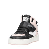 thumbnail: Zwart en roze meisjes REPLAY Cobra sneakers van imitatieleer+textiel/voering: mesh met elastische veter- met klittenbandsluiting