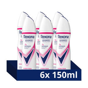 Biorythm anti-transpirant spray - 6 x 150 ml