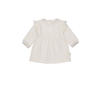 LEVV Newborn gebloemde baby jurk LNELLANOS ecru/zand