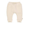 LEVV baby regular fit broek LNOVINOS van katoen offwhite