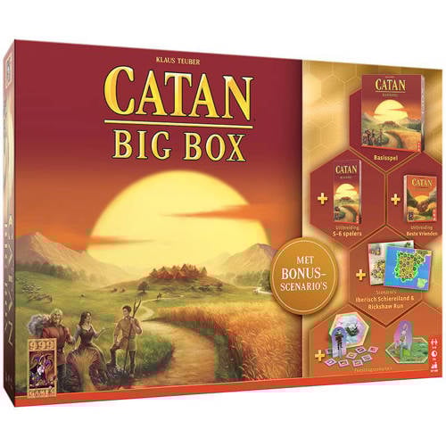 999 Games Catan Big Box Bordspel | Bordspel van 999 Games