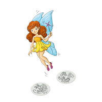 thumbnail: Ravensburger Xoomy Xoomy Fairies and Unicorns tekenkoffer