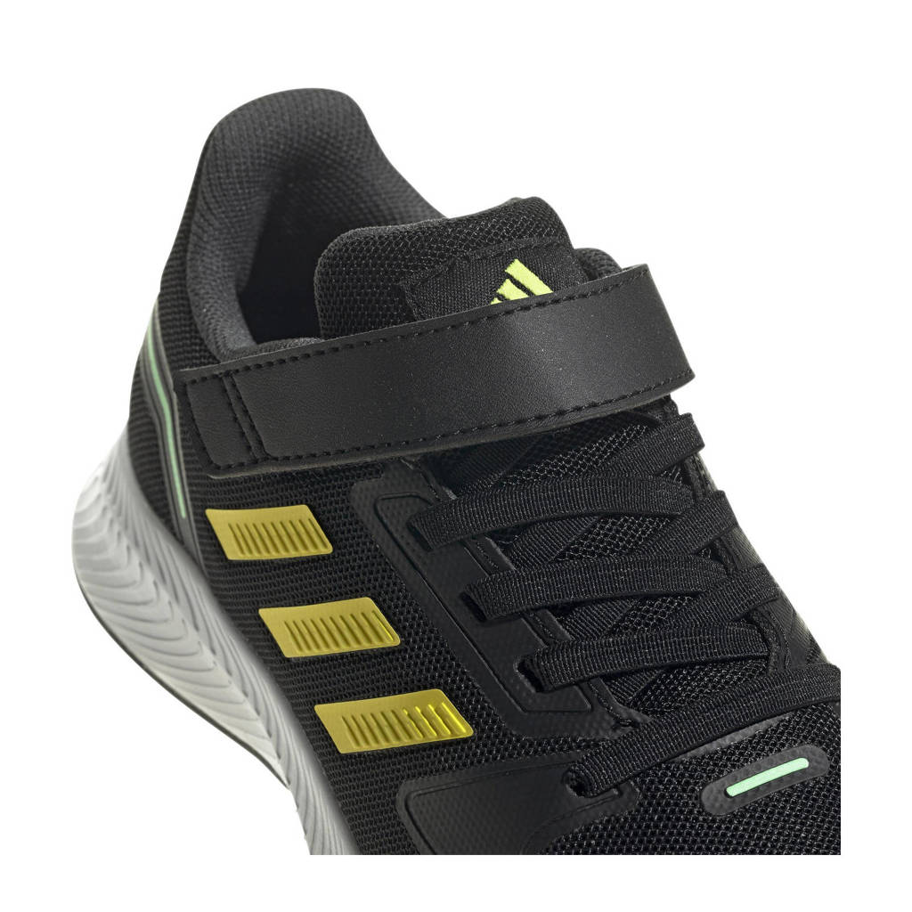 herinneringen mengsel bladzijde adidas Performance Runfalcon 2.0 sneakers zwart/geel/groen kids |  kleertjes.com