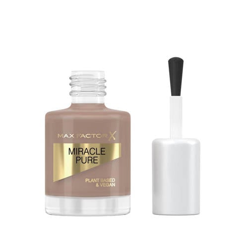 Max Factor Miracle Pure Vegan nagellak 812 Spiced Chai Bruin