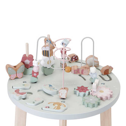 Little Dutch Activiteitentafel Flower & Butterflies FSC Speeltje Roze