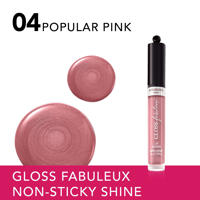 thumbnail: Bourjois Gloss Fabuleux lipgloss - 004 Popular Pink