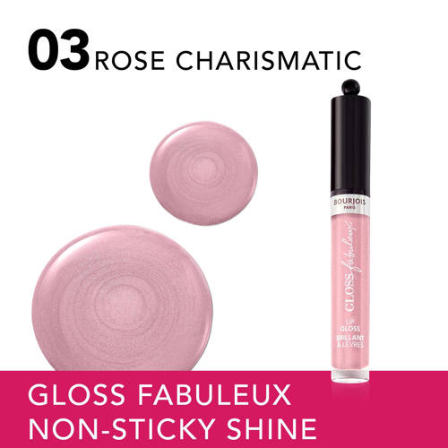 Bourjois Gloss Fabuleux lipgloss 3 Rose Charismatic