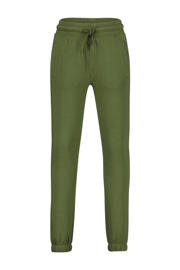 thumbnail: Groene jongens Raizzed regular fit joggingbroek Shelby Nora van sweat materiaal met elastische tailleband met koord en effen