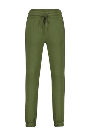 regular fit joggingbroek Shelby Nora armygroen