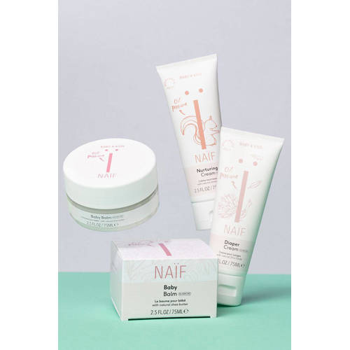 NAÏF Baby Balm 0% Parfum voor baby & kids 75 ml Zalf creme