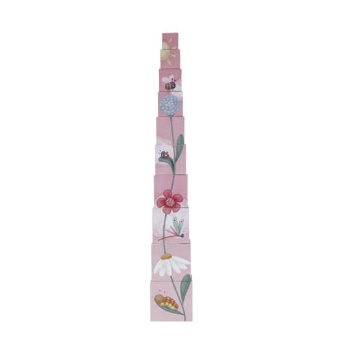 Little Dutch Blokkentoren Flowers & Butterflies Stapelblokken
