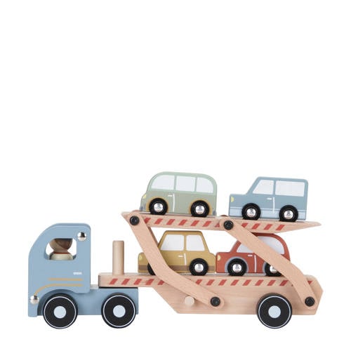 Little Dutch Houten Truck met oplegger Speelvoertuig Multi