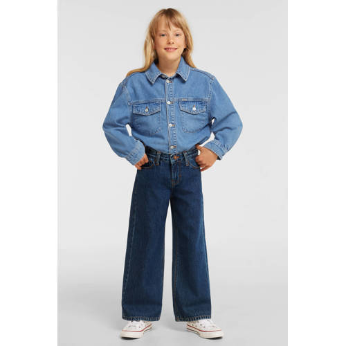 LTB high waist loose fit jeans Stacy G mirenda wash Blauw Meisjes Denim - 128