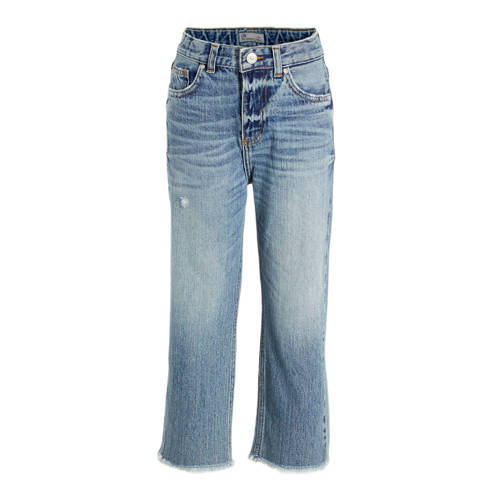 LTB high waist straight fit jeans Oliva G eliava wash Blauw Meisjes Denim