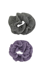 thumbnail: PIECES KIDS scrunchies LPMUMMI - set van 2 grijs/paars