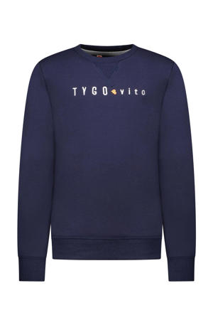 sweater donkerblauw
