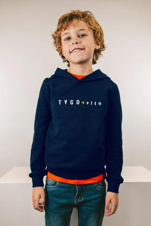 hoodie donkerblauw