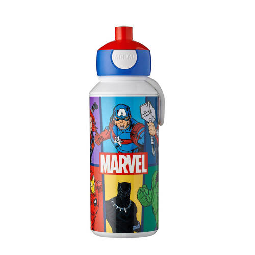Mepal Campus waterfles (pop-up) (400 ml) Rood | Waterfles van Mepal afbeelding
