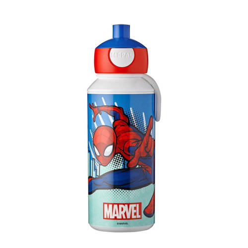 Mepal Campus waterfles (pop-up) (400 ml) Schoolbeker Rood afbeelding