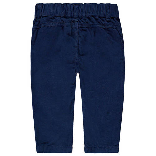 Esprit baby broek van biologisch katoen blauw 56