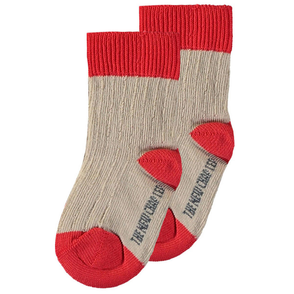 The New Chapter sokken beige/rood