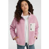 Anytime teddy fleece vest lichtroze