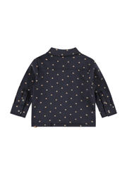 thumbnail: Babyface overhemd met stippen donkerblauw/wit