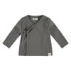 Babyface baby longsleeve met textuur grijs