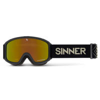 thumbnail: Sinner Jongens/meisjes skibril Duck Mountain zwart (lens groen)