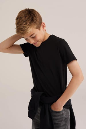 basic T-shirt zwart